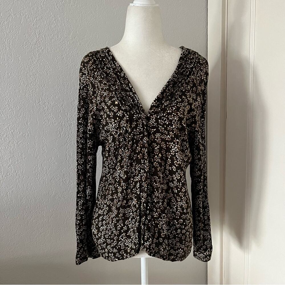 Natura Portugal Floral Print Blouse